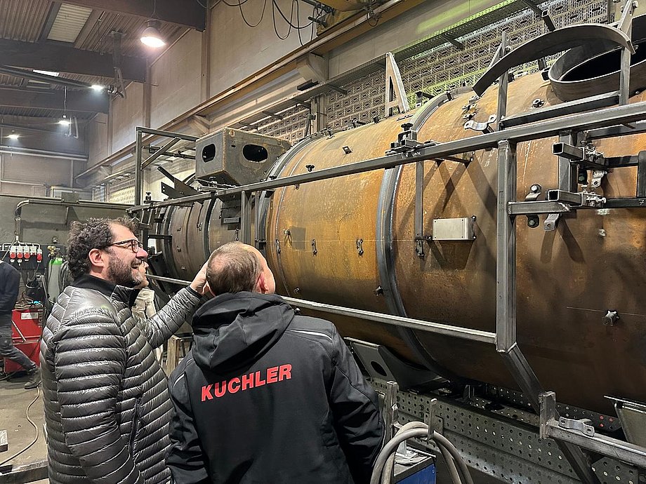 KUCHLER is at Müller Umwelttechnik.