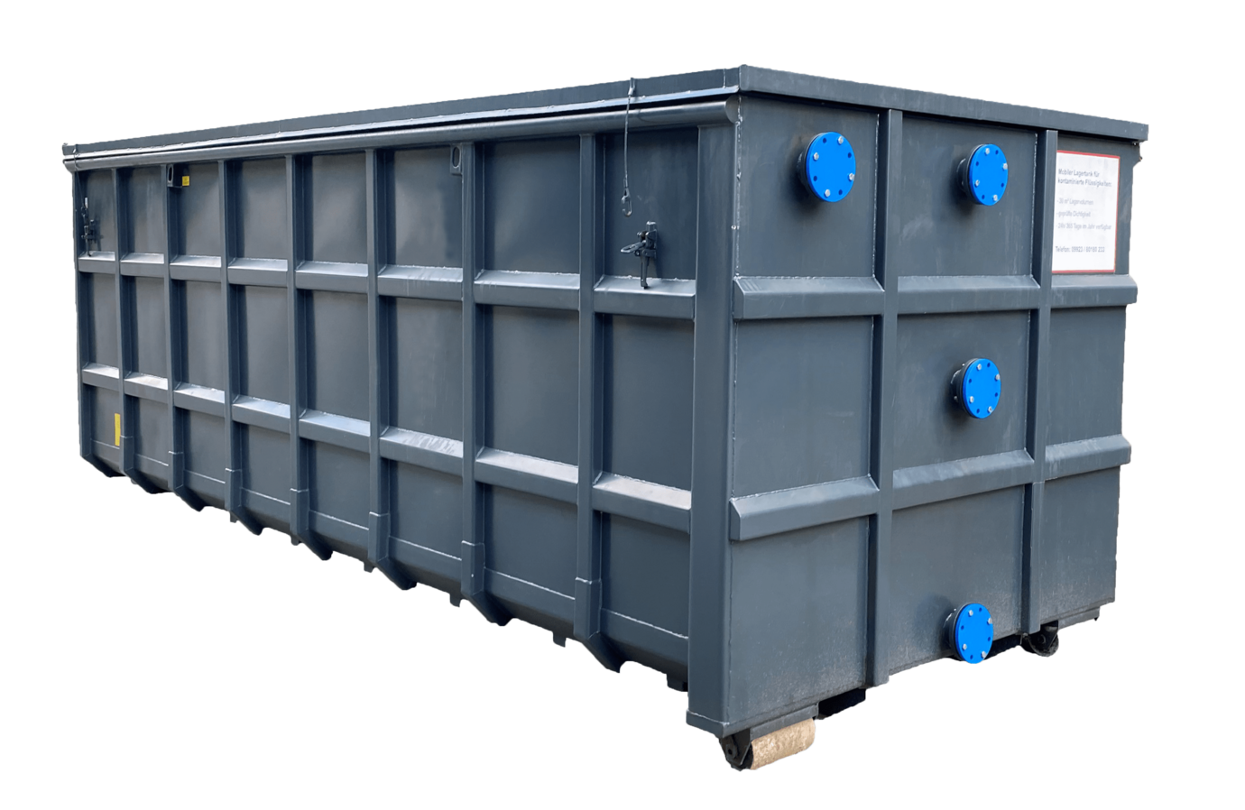 Tankcontainer zum Zwischenlagern, zum transportieren zur Verwertungsanlage